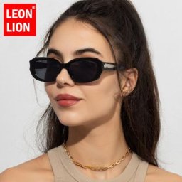 LeonLion – lunettes De Soleil Vintage Y2K pour femmes et hommes haute qualité marque fête 2023