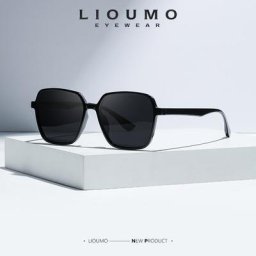 LIvissed MO-Lunettes de soleil noires polarisées unisexes nouvelle tendance pour la conduite