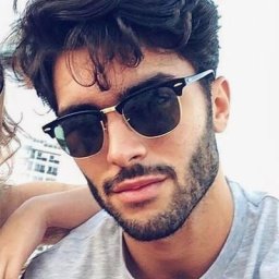 OLOPKY – lunettes de soleil demi-métal pour hommes classiques de marque de styliste