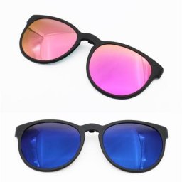 Lunettes de soleil rétro polarisées à clip unique modèle n ° TJ005 pour myopie hypermétropie