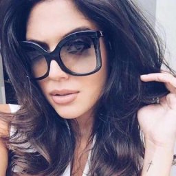 Lunettes de soleil papillon dégradées pour femmes lunettes de soleil UV400 mode féminine vintage