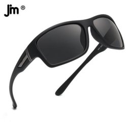 JM-Lunettes de soleil polarisées pour homme UV400 mode conduite course à pied cyclisme en plein