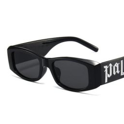 Lunettes de soleil rectangulaires vintage pour hommes lunettes de soleil à petite monture rétro