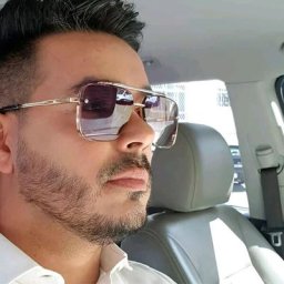 Lunettes de soleil vintage dégradées pour hommes lunettes de soleil carrées glamour marque de