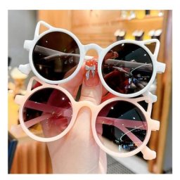 Lunettes de soleil de dessin animé pour enfants yeux de chat ravissants pour l'extérieur pour