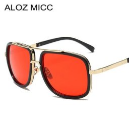 A M-Lunettes de soleil vintage pour femmes et hommes monture respirante lunettes de mode qualité
