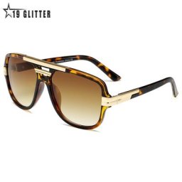Lunettes de soleil carrées vintage pour hommes design de marque mode masculine lunettes de soleil
