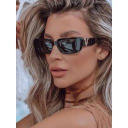 Petites lunettes de soleil œil de chat vintage pour femmes et hommes lunettes de soleil carrées