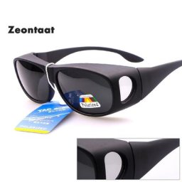 Zeontaat-Lunettes de soleil polarisées pour conducteur de vision nocturne lunettes de protection