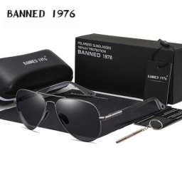 Lunettes de soleil de luxe polarisées pour hommes et femmes lunettes de soleil de conduite pour