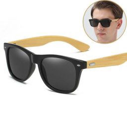 Lunettes de soleil Vintage en bambou et bois pour adultes UV400 pour la conduite en plein air