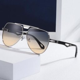 Lunettes de soleil carrées dégradées pour hommes et femmes lunettes de soleil vintage nuances de