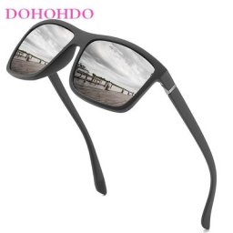 Polaroid – lunettes de soleil polarisées unisexes de marque célèbre carrées Vintage pour femmes
