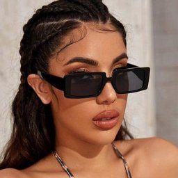 Lunettes De soleil rétro pour femmes Vintage petit Rectangle mode rétro marque De styliste