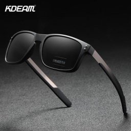 KDEAM-Lunettes de soleil polarisées rectangulaires pour hommes lunettes de soleil de conduite en