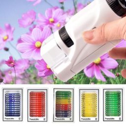 Microscope Portable de poche pour enfants jouets scientifiques Microscope éducatif pour enfants