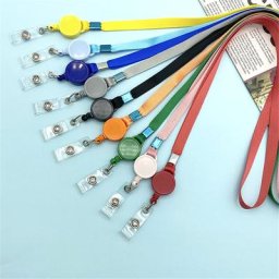 Porte-Danemark ge Rétractable avec Lanière pour 9 Documents Porte-Carte d'Identité Bobine JOClips