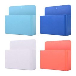 Boîte de rangement magnétique en plastique pour réfrigérateur aimant stylo crayon gain de place