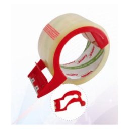 Distributeur de Ruban Adhésif Coupe-Ruban Boîte Simple Bancs Porte-Ruban Dent en Fer Siège de