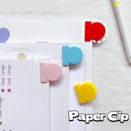 Ensemble de mini trombones ronds de 3cm 4 pièces pince pour documents index reliure bureau