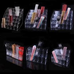 XRHYY-Boîte de rangement de bureau pour stylo présentoir transparent en acrylique multicouche