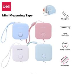 Deli – règle rétractable Portable Mini ruban à mesurer règle de hauteur pour enfants pouce