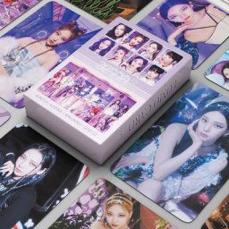 Kpop Photocards Aespa (G)I-DLE Druo Carte ITZY BP IVE Kep1er Rouge Velours Stayc Cartes Photo Nouvel