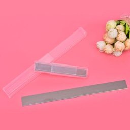 Lames de coupe en acier inoxydable 2 pièces 4 ""/8"" ensemble d'outils de coupe en argile de