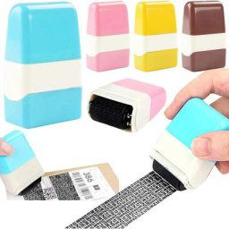 Tampon de sceau de rouleau de protection pour la confidentialité ID Blackout ActivIrritation y