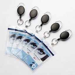AIYOWI-Porte-Danemark ge en Plastique ABS Rétractable pour Femme et Homme Porte-Carte de Visite en