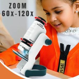 Microscope Portable pour enfants jouets éducatifs biologiques pour enfants Kit scientifique à