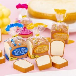 Gomme alimentaire Kawaii pour enfants ensemble de 4 pièces fournitures scolaires mignonnes