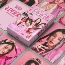 Kpop (G)I-DLE Photocards I FEEL Queen TWICE IVE Ablum Postcard Druo Cards Photocard Print GérGift