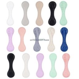 Clips de signets en cuir magnétiques double face pinces de marqueurs durables fournitures de