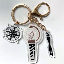 Porte-clés Stray Kids TWICE ATEEZ pour enfants et adultes porte-clés animal de dessin animé loup