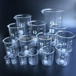 Bécher en verre borosilicate 3000 équipement de laboratoire haute température tasse de mesure