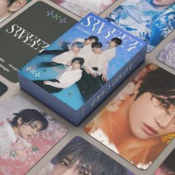 Album Kpop TXT SWEET Card Photocards Druo Freeze Photo Card Korean Fashion Boys Poster Picture