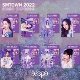 SMTOWN : SMCU EXPRESS LOMO Cards Kpop Aespa New Album Photo Album Cards Photo Cards for