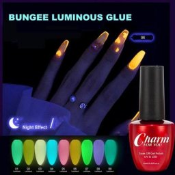 Verhéritage à Ongles Shoous à vaccage Rapide et Longue Durée Laque Fluorescente pour Manucure 10ml
