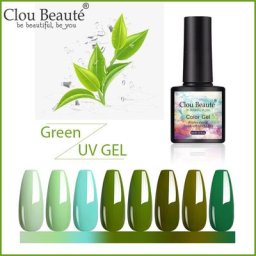 Clou miles-Verhéritage à Ongles Série Verte Gel UV Émail LED Longue Durée Verhéritage Hybride 82