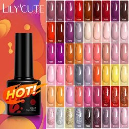 LIToxique CircTE-Verhéritage à Ongles Gel Coloré Rouge pour Manucure Semi-continu Soak Off UV LED