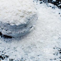 Paillettes hexagonales pour décoration des ongles couleur macaron blanc rose taille mixte 10g
