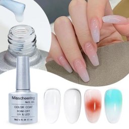 Vernis à ongles universel Gel dégradé couleur dégradée crème transparente Gel UV fournitures