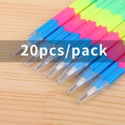 Crayons arc-en-ciel pour enfants blocs scolaires noyau de résubdivision outils d'écriture cadeau