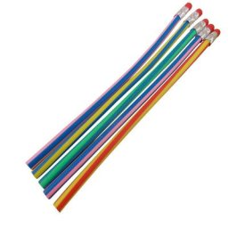 Crayons Flexibles pour Garçon 5 Pièces Nouveauté Cadeau Amusant pour la Journée des Enfants pour