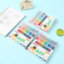 H05B – stylo Gel rétractable de couleur bonbon 0.5mm 12 pièces mignon cadeau pour étudiants