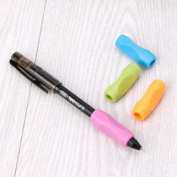 Lot de 4 pinces à crayon en Silicone outil de Correction de la Posture pour enfants d'âge