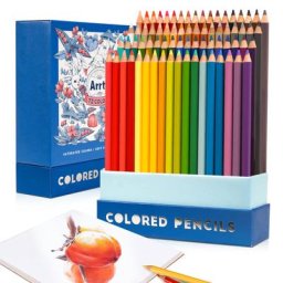 Arrtx-72/126 Crayons de Couleur à Noyau Souple Haute Résistance à la Lumière Pigments Johanna