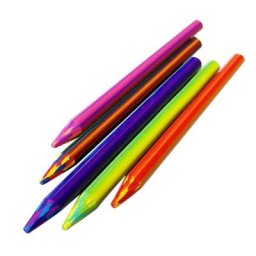 Crayons arc-en-ciel à couleurs dégradées 5 pièces recharges pour enfants adultes artistes