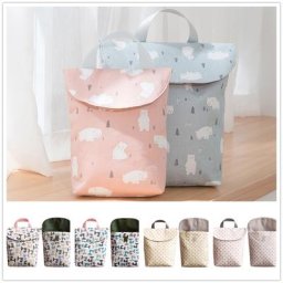 Sac à couches pour bébé sac à dos réutilisable étanche grande capacité